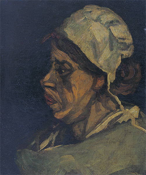 フィンセント・ファン・ゴッホ《農婦》1884-85年